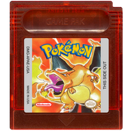 Pokemon Red Japanese Label